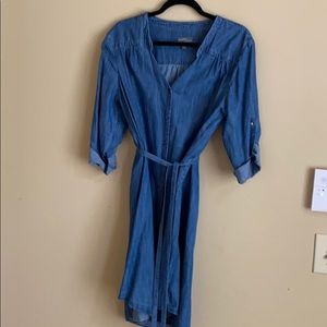 Denim dress